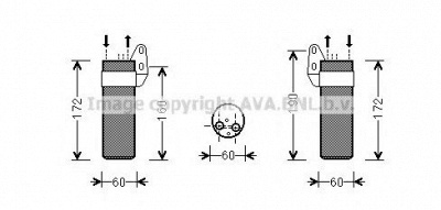 AVA QUALITY COOLING rtd450 -  Осушитель, кондиционер